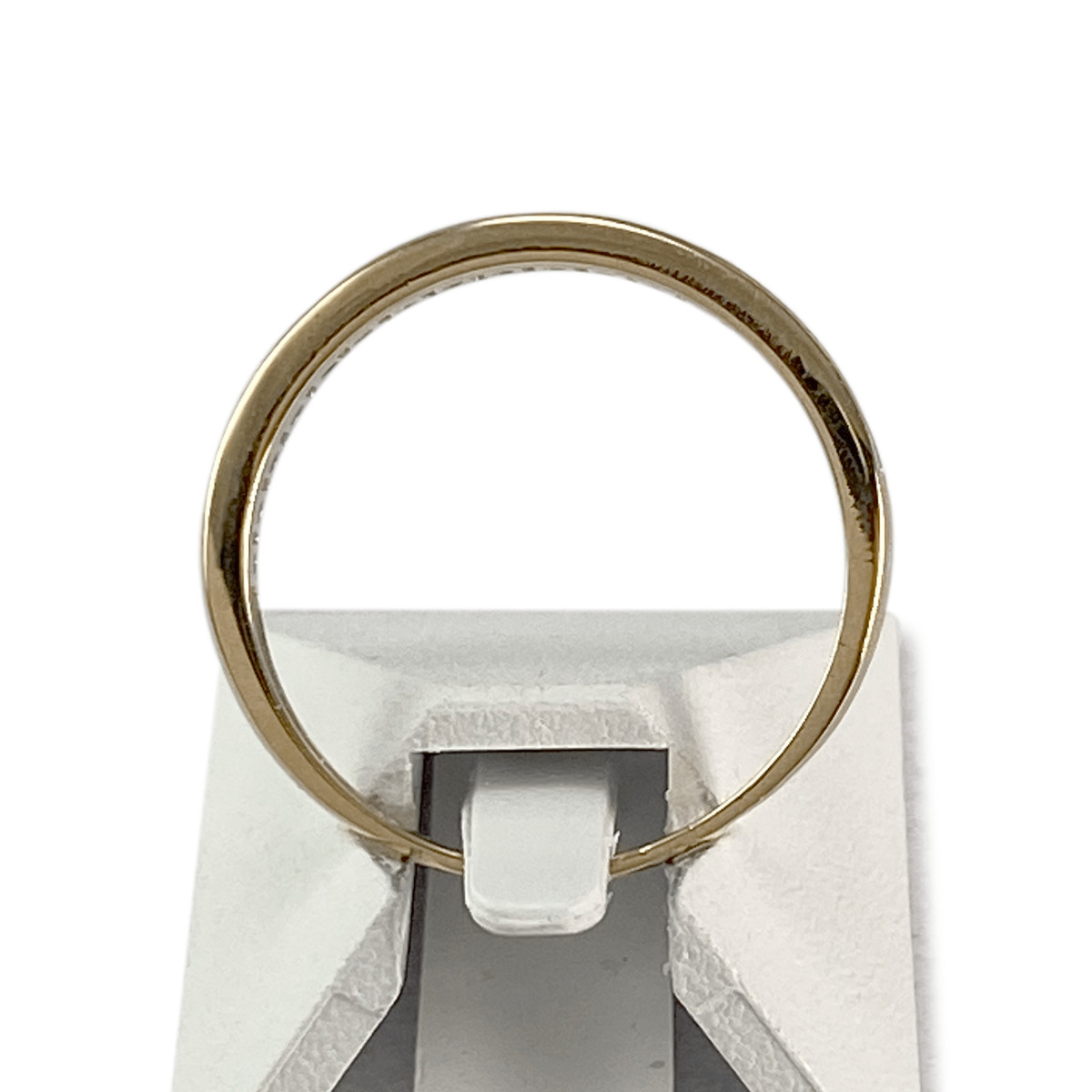 Bague d'occasion or 375 jaune zirconias - vue 3