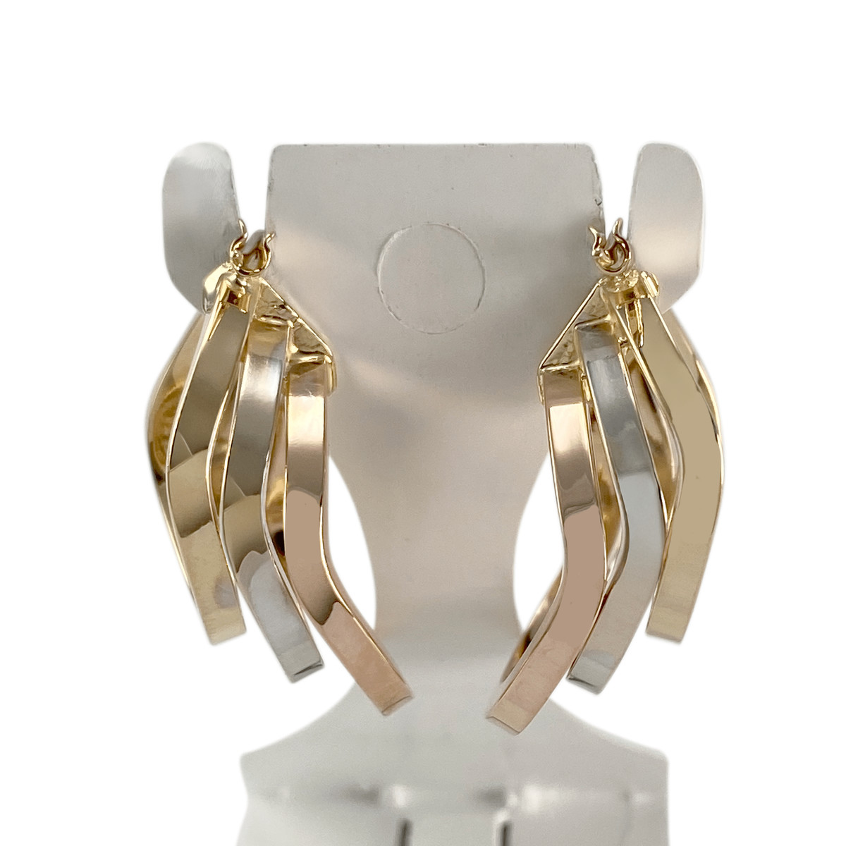 Créoles d'occasion 3 ors 750 - vue 3