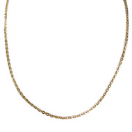 Chaîne d'occasion or 750 jaune maille forcat