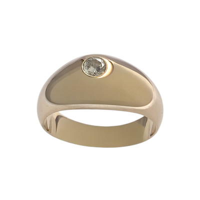 Bague d'occasion or 750 jaune diamant