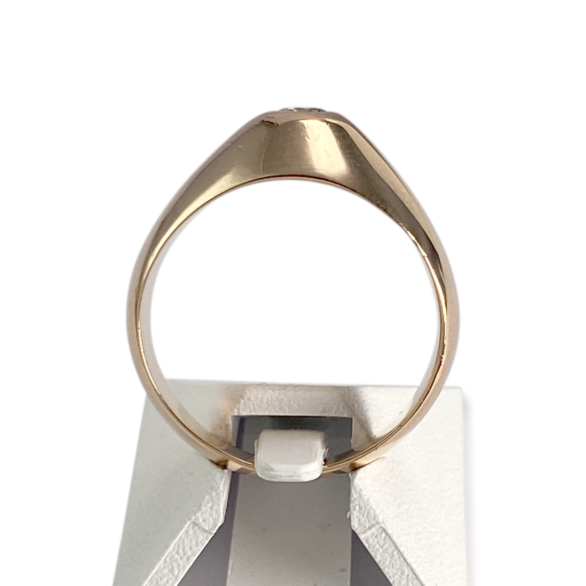 Bague d'occasion or 750 jaune diamant - vue 3