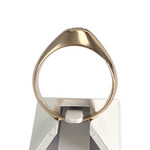 Bague d'occasion or 750 jaune diamant - vue 3