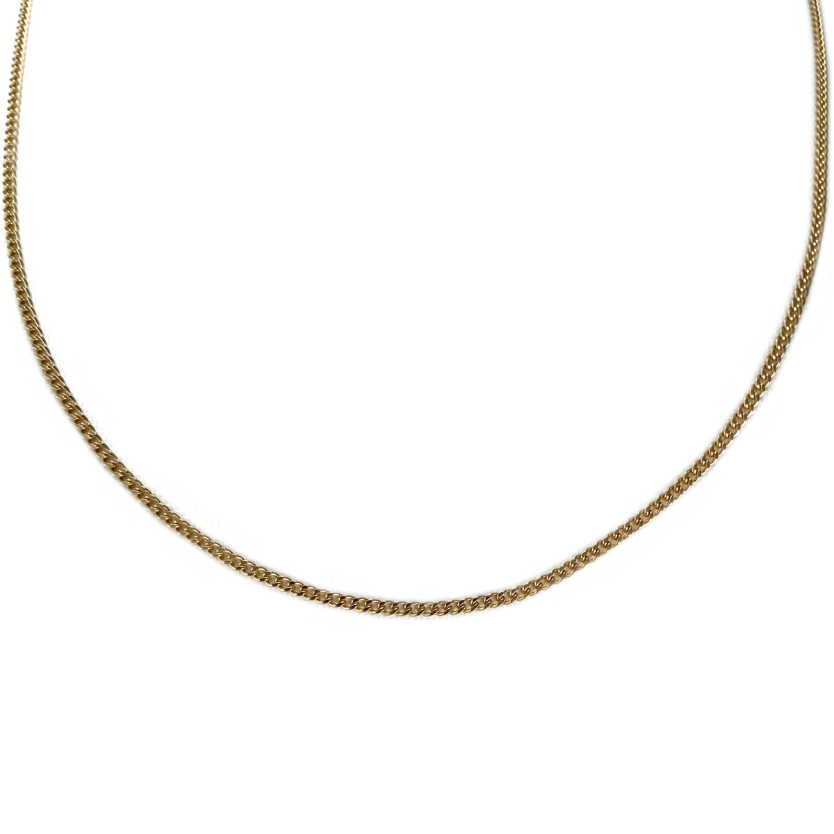 Chaîne d'occasion or 750 jaune maille forcat