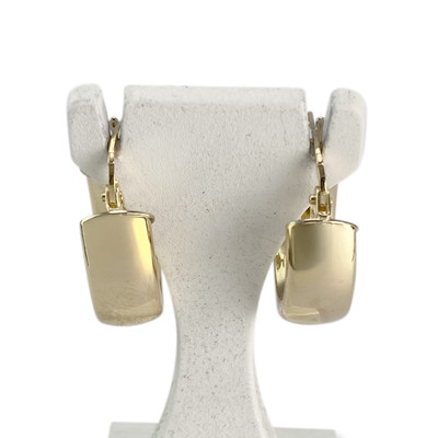 Boucles d'oreilles d'occasion or 750 jaune