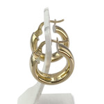 Boucles d'oreilles d'occasion or 750 jaune - vue 2