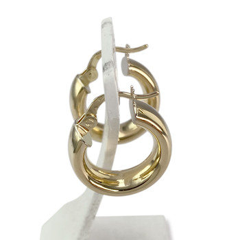 Boucles d'oreilles d'occasion or 750 jaune