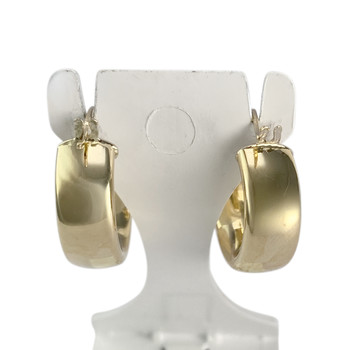 Boucles d'oreilles d'occasion or 750 jaune