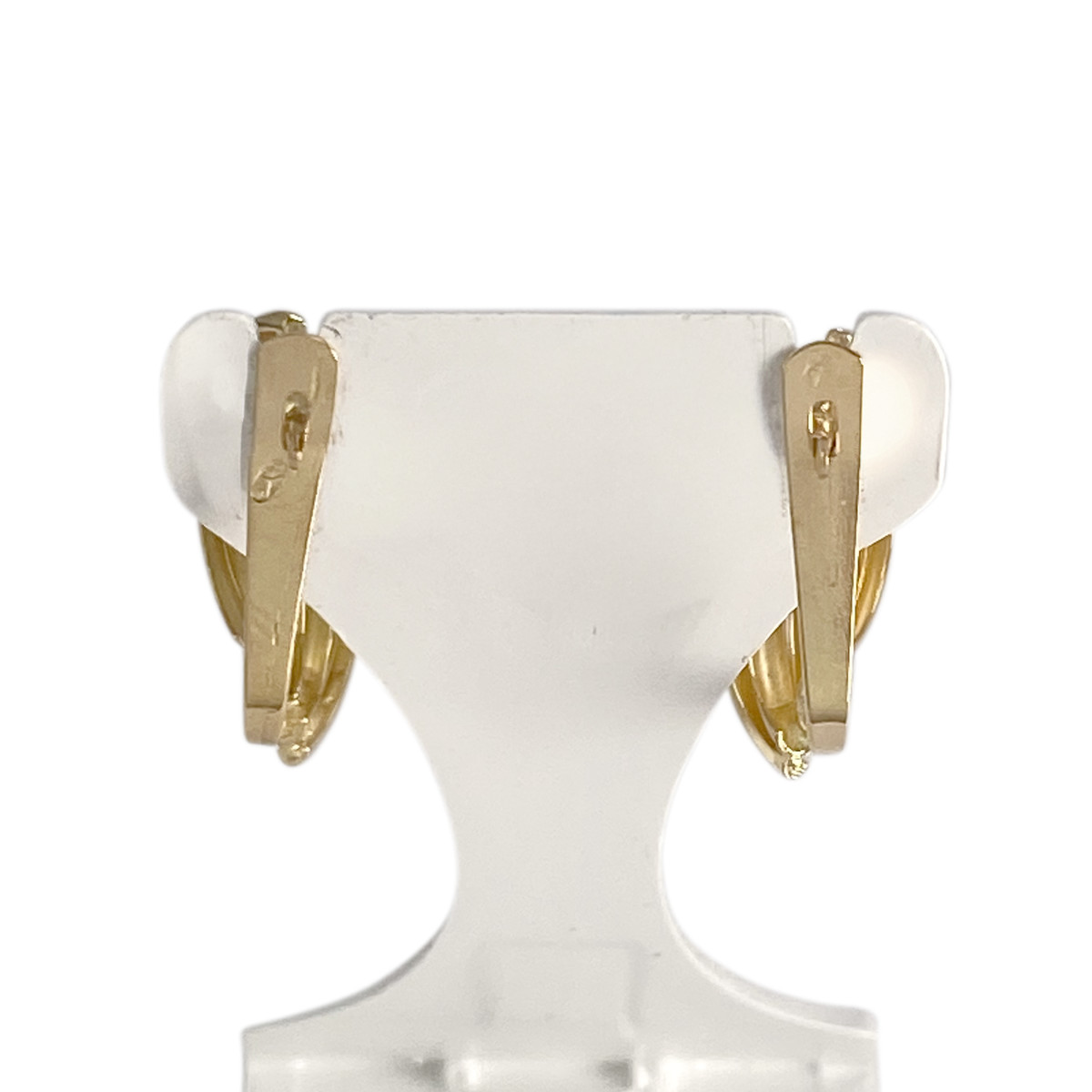 Boucles d'oreilles d'occasion or 750 jaune - vue 3