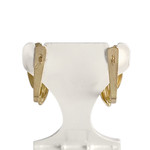 Boucles d'oreilles d'occasion or 750 jaune - vue 3