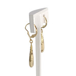 Boucles d'oreilles d'occasion or 750 jaune - vue 2