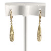 Boucles d'oreilles d'occasion or 750 jaune - vue V3