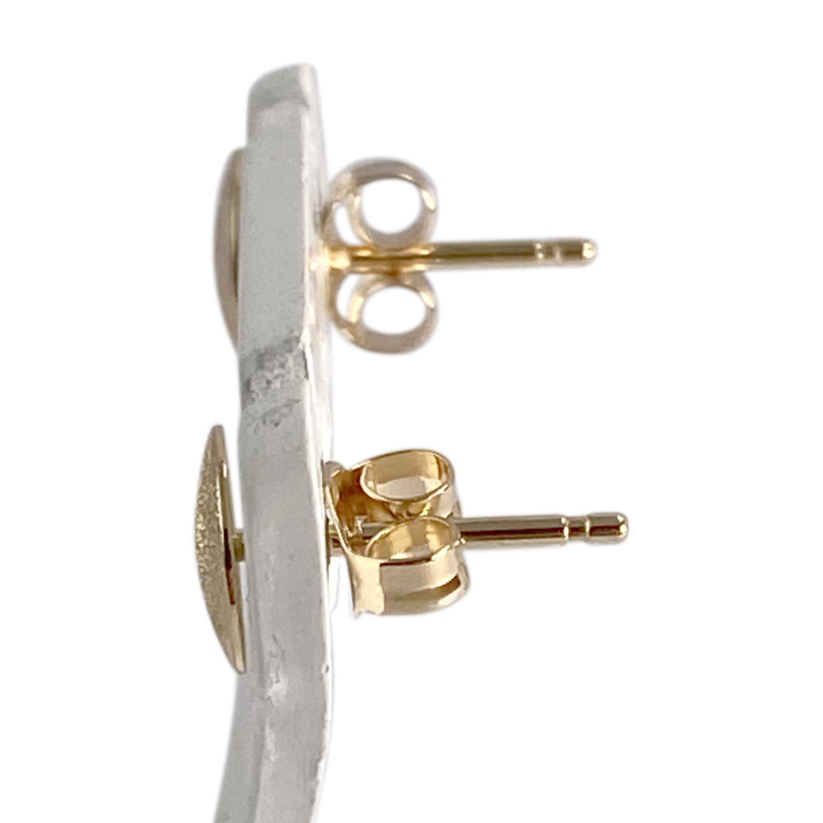 Boucles d'oreilles d'occasion or 750 jaune - vue 2