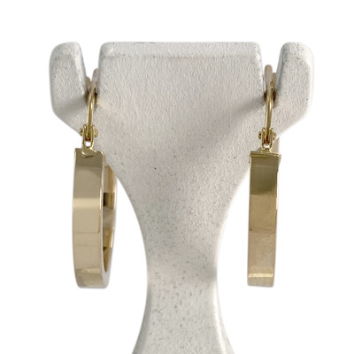 Créoles d'occasion or 750 jaune