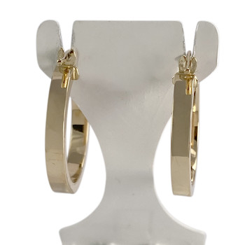 Créoles d'occasion or 750 jaune