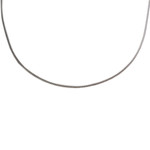 Tweedehands ketting van 750 witgoud, armband met schakels, 40,5 cm - afbeelding 1