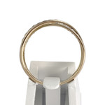 Bague d'occasion or 375 jaune zirconias - vue 3