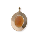 Pendentif d'occasion 2 ors 750 camée - vue 2