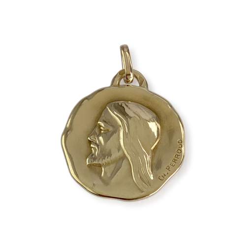 Second-hand 750 yellow gold medal