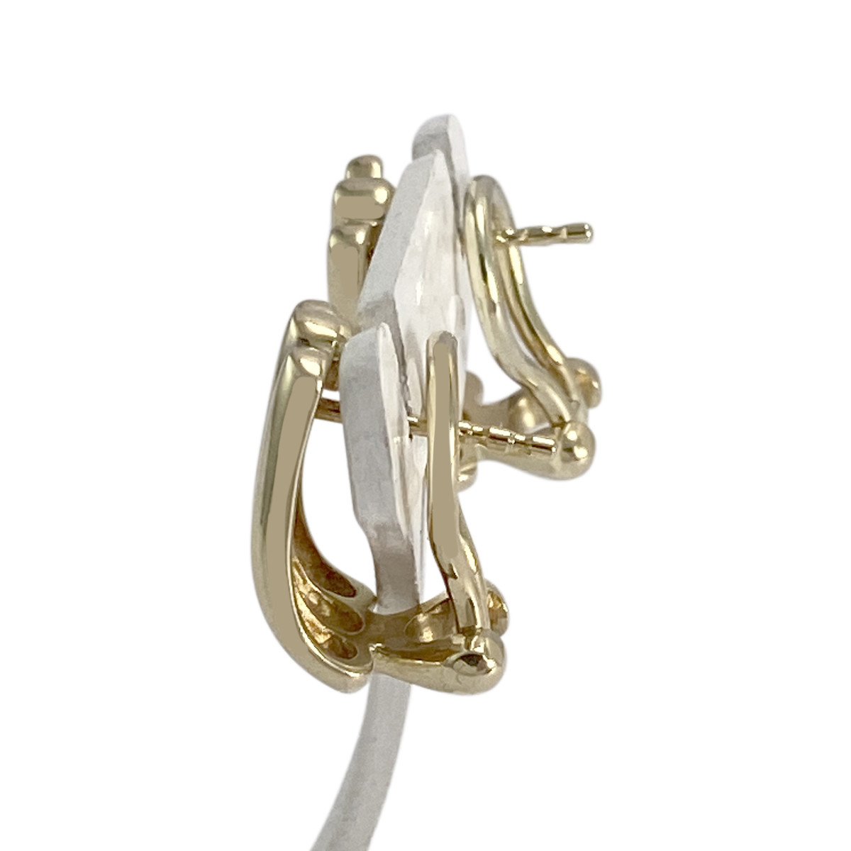 Boucles d'oreilles d'occasion  or 585 - vue 2