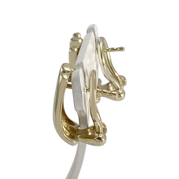 Boucles d'oreilles d'occasion  or 585