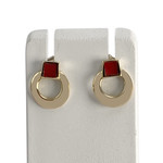 Boucles d'oreilles d'occasion or 750 jaune - vue 1