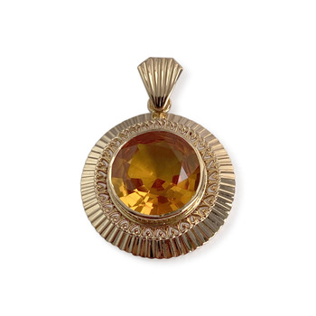 Pendentif d'occasion or 750 jaune