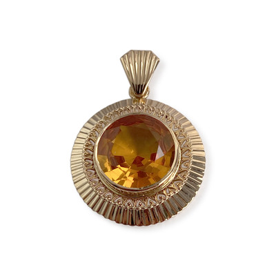Pendentif d'occasion or 750 jaune