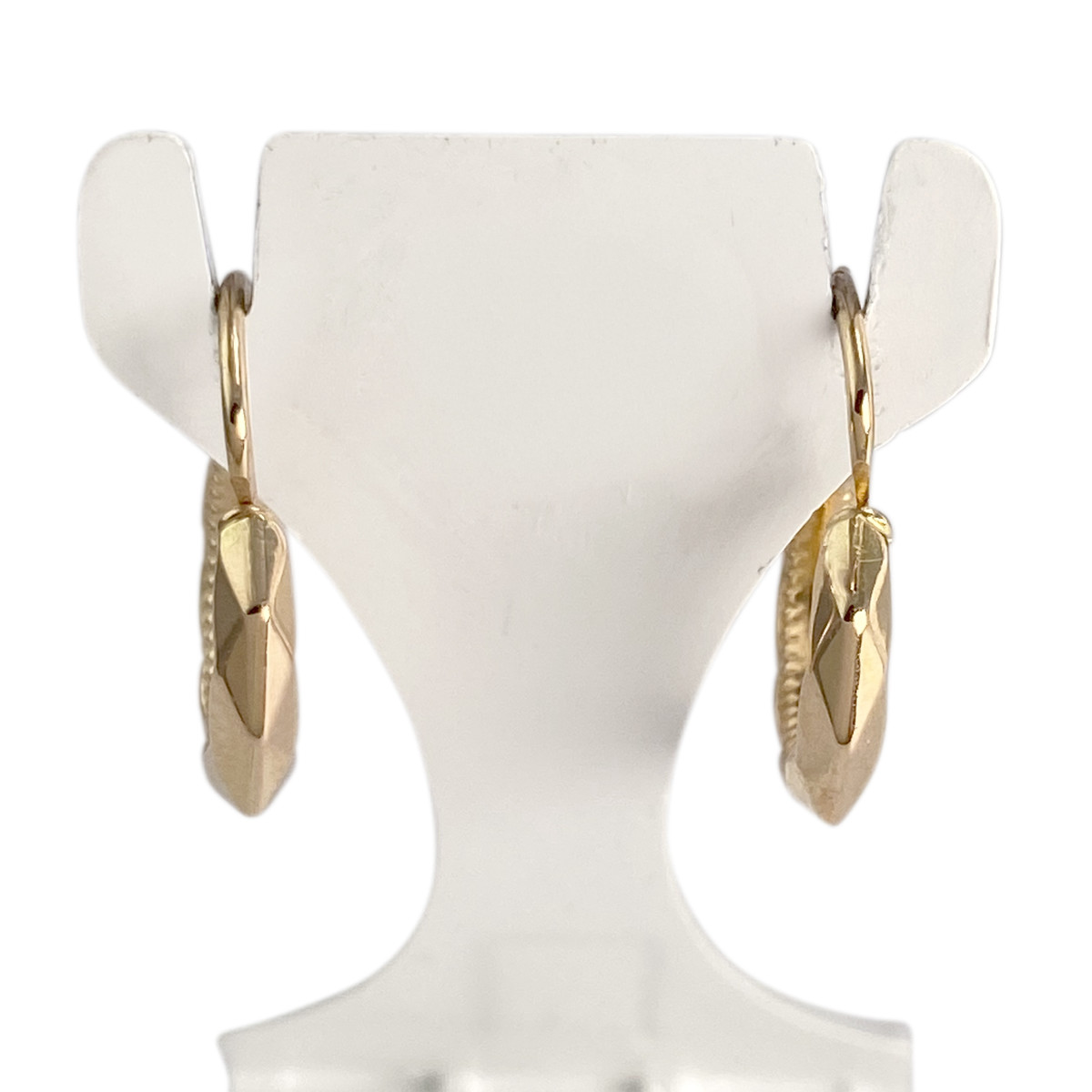 Créoles d'occasion or 750 jaune - vue 3