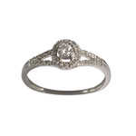 Bague MAUBOUSSIN d'occasion or 750 blanc diamants - vue 1