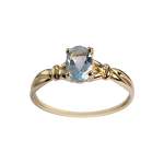 Bague d'occasion or 750 jaune topaze - vue 1