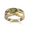 Bague d'occasion or 750 jaune peridot - vue V1