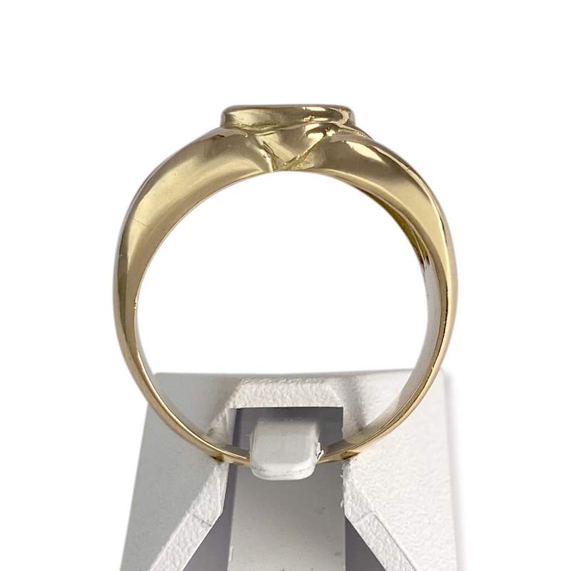 Bague d'occasion or 750 jaune peridot - vue 3