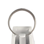 Bague d'occasion or 585 blanc diamant - vue 3