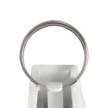 Bague d'occasion or 585 blanc diamant