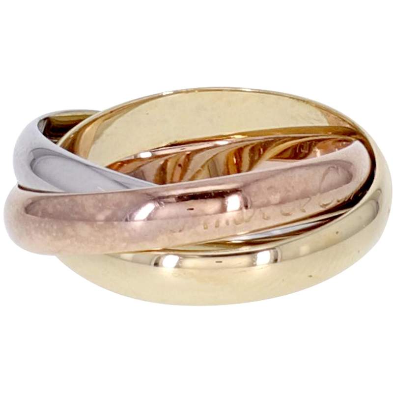 Bague d'occasion CARTIER Trinity femme 3 ors 750/1000 - vue 2
