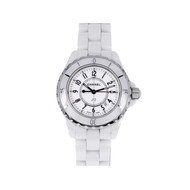 CHANEL J12 women's second hand watch quartz ceramic bracelet