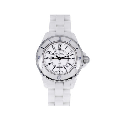 Montre d'occasion CHANEL J12 femme quartz bracelet céramique