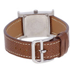 Montre d'occasion HERMES Heure H femme quartz bracelet cuir d'origine - vue 3