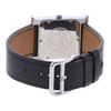 Pre-owned HERMES Heure H men's quartz watch with original leather strap - view V3