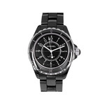 Montre d'occasion CHANEL J12 femme automatique bracelet céramique - vue 1