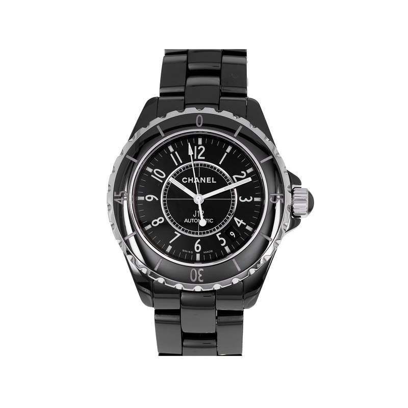 Montre d'occasion CHANEL J12 femme automatique bracelet céramique - vue 1