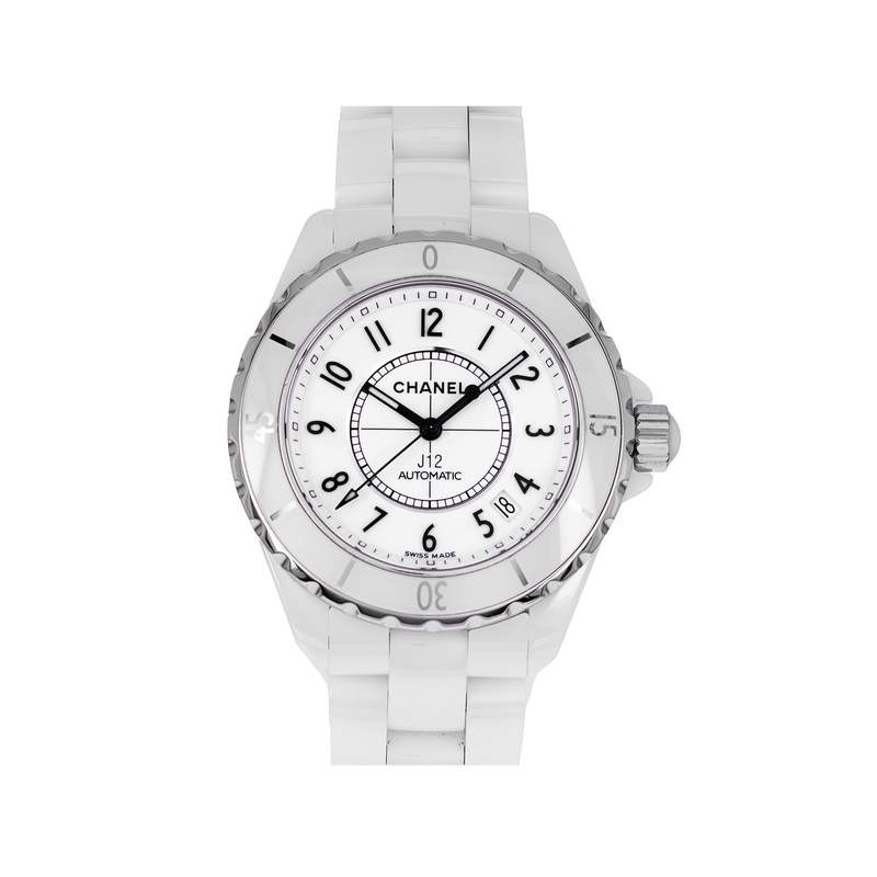 Montre d'occasion CHANEL J12 femme automatique bracelet céramique - vue 1