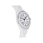 CHANEL J12 ladies' automatic watch with ceramic bracelet - view 2