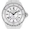 CHANEL J12 ladies' automatic watch with ceramic bracelet - view VD1