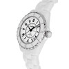 CHANEL J12 ladies' automatic watch with ceramic bracelet - view VD2