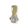 Pendentif d'occasion or 750 jaune diamant - vue V1