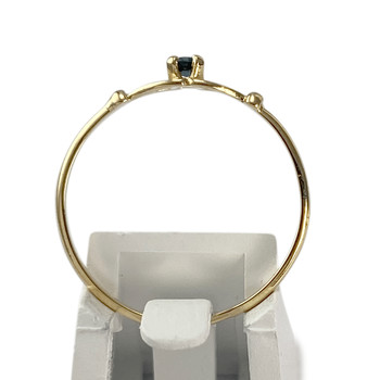 Bague d'occasion or 750 jaune saphir