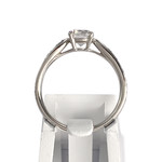 Bague TIFFANY AND CO d'occasion platine diamant diamant - vue 3