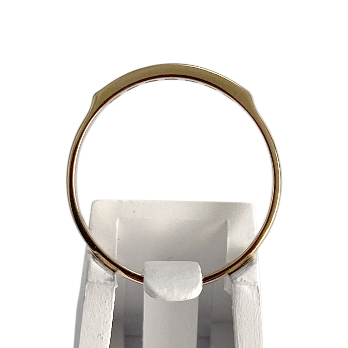 Bague d'occasion or 750 jaune diamant - vue 3
