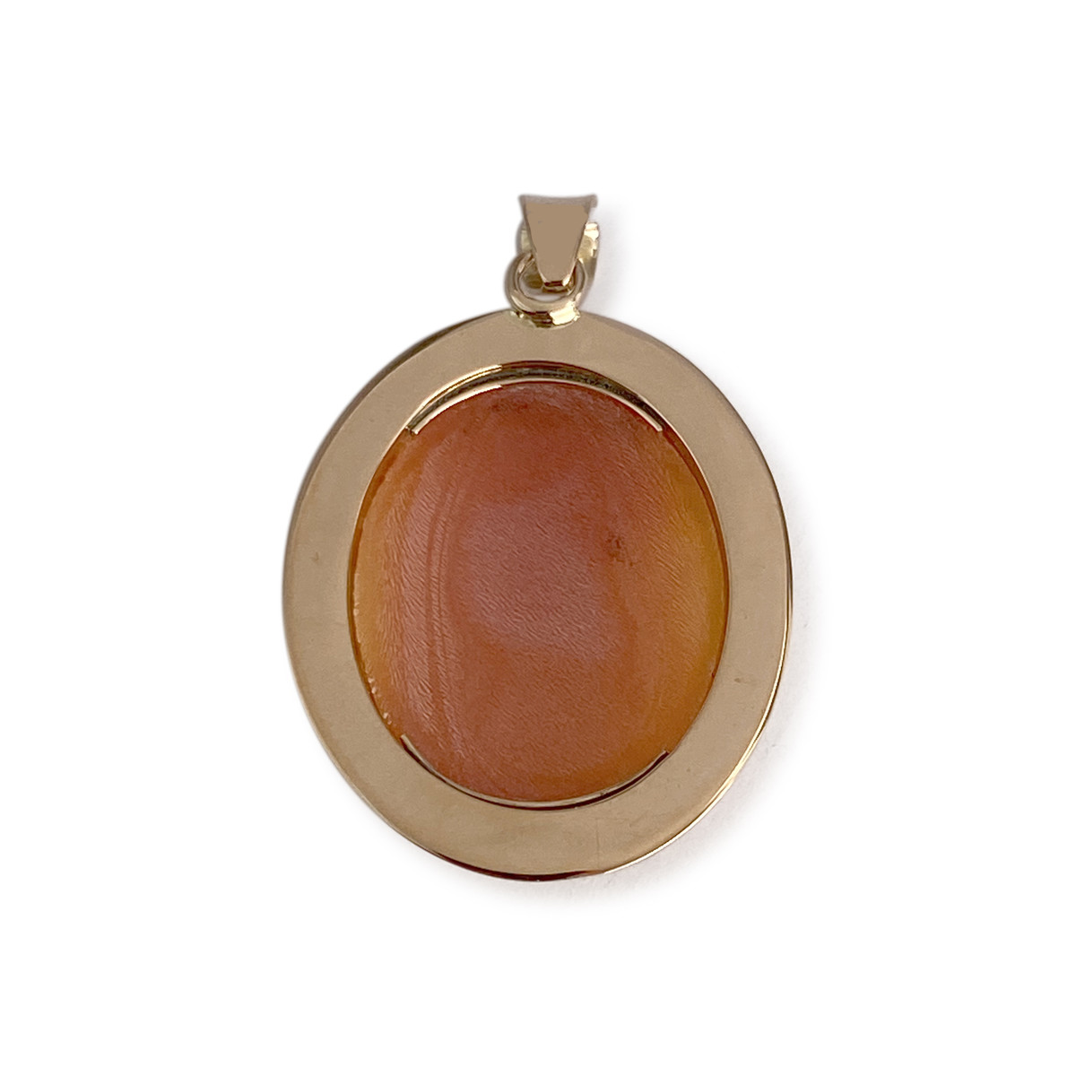 Pendentif d'occasion or 750 jaune camée - vue 2